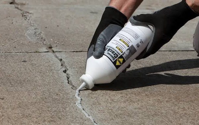 How to Seal Concrete Slab Cracks in Garages and Walkways