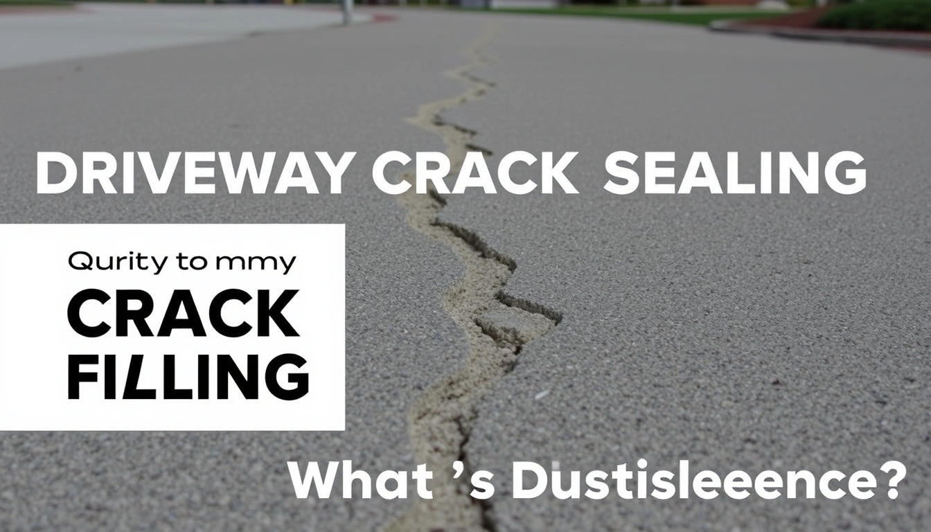 Driveway Crack Sealing vs Crack Filling: What’s the Difference? Driveway Crack Sealing vs Crack Filling: What’s the Difference?