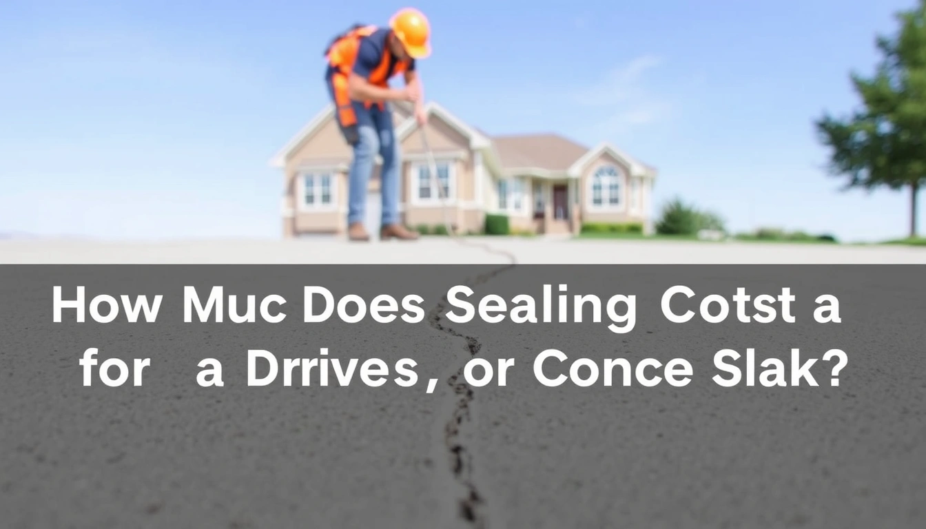 How Much Does Crack Sealing Cost for a Driveway, Foundation, or Concrete Slab?