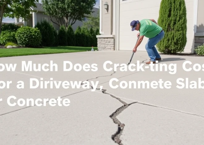 How Much Does Crack Sealing Cost for a Driveway, Foundation, or Concrete Slab in the Twin Cities?