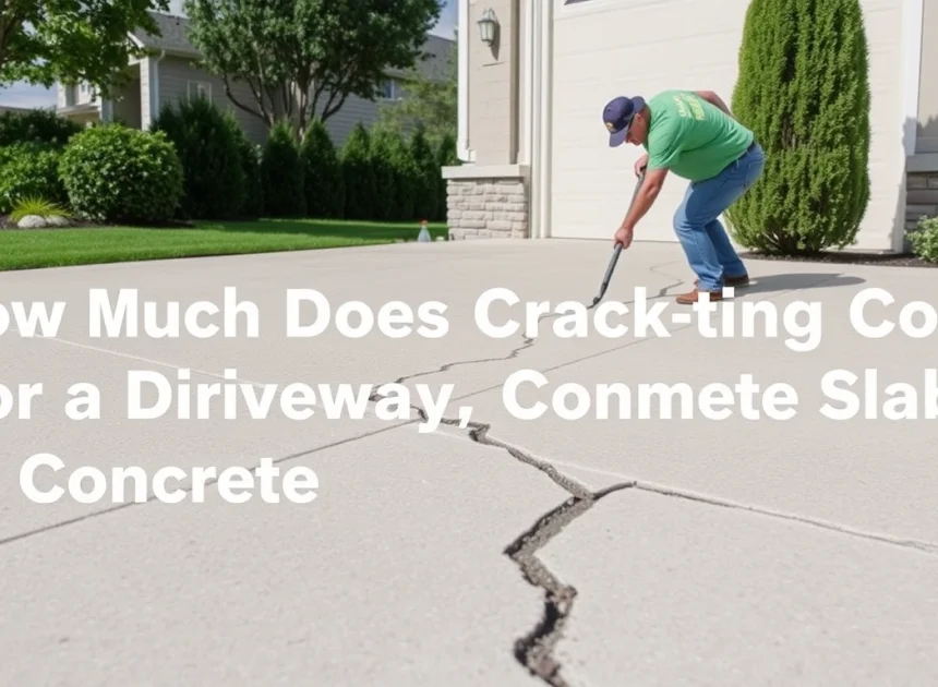 How Much Does Crack Sealing Cost for a Driveway, Foundation, or Concrete Slab in the Twin Cities?