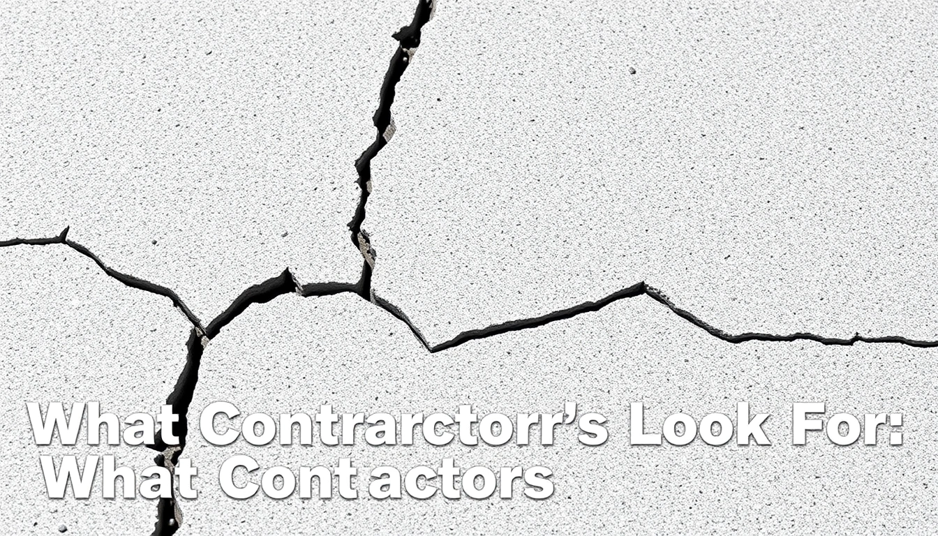 How to Get a Crack Sealing Estimate: What Contractors Look For