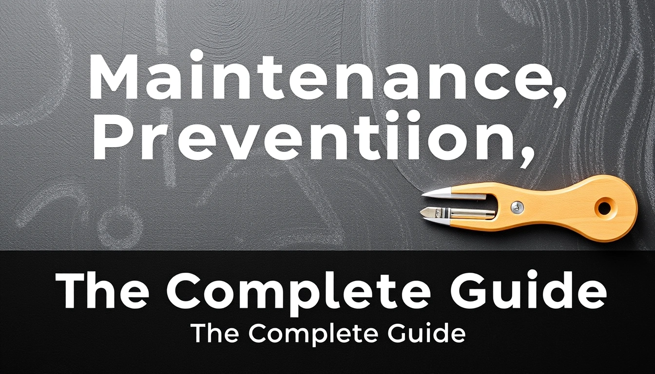 Maintenance, Prevention, and Trust — The Complete Guide Maintenance, Prevention, and Trust — The Complete Guide