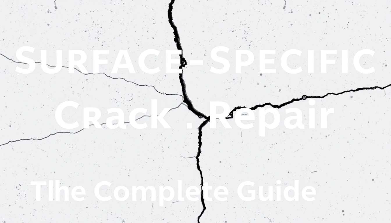Surface-Specific Crack Repair — The Complete Guide