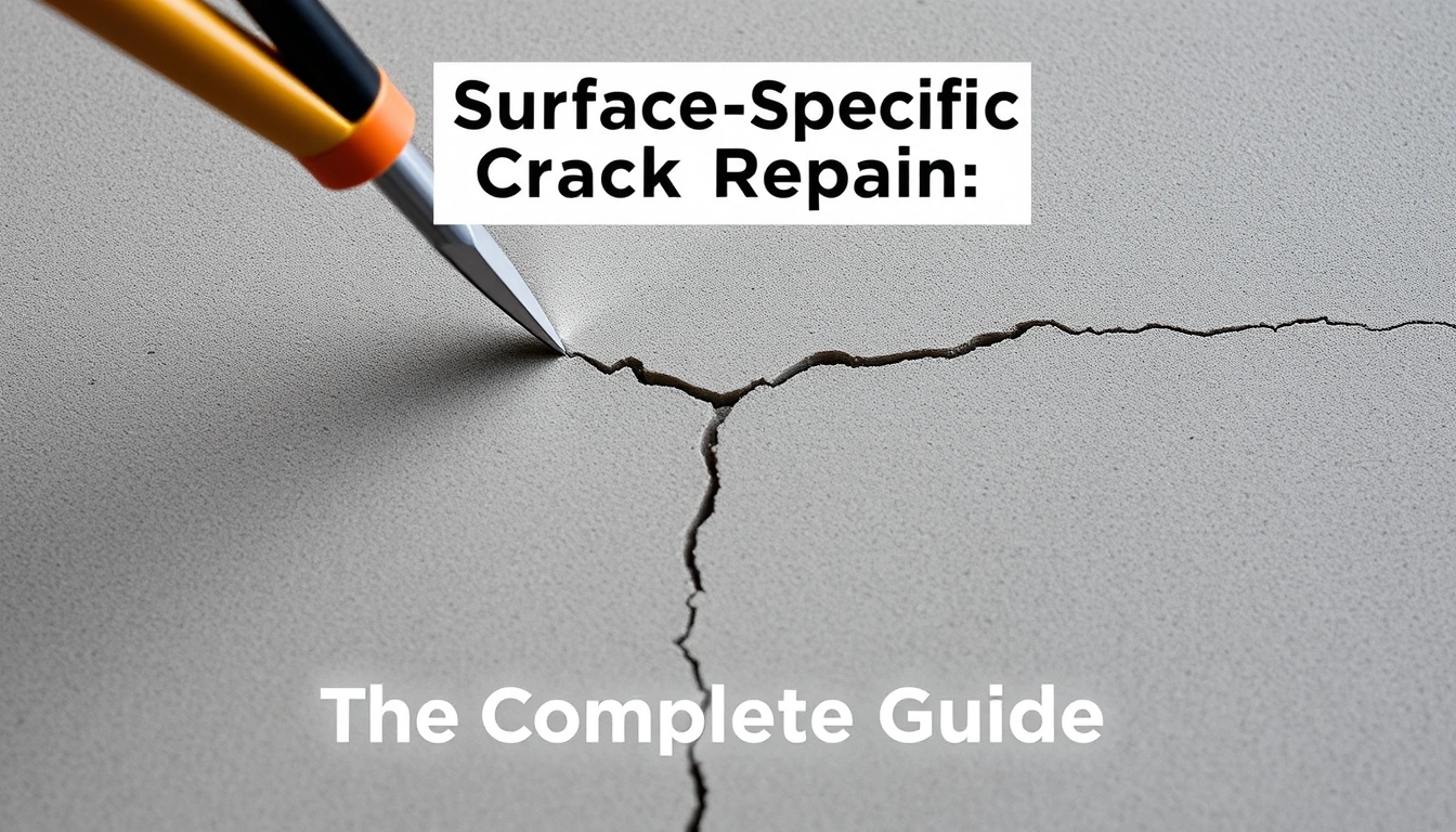 Surface-Specific Crack Repair — The Complete Guide