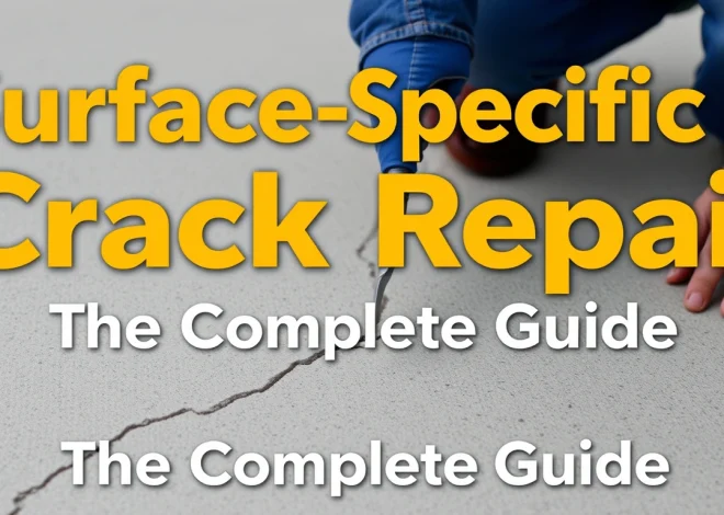Surface-Specific Crack Repair — The Complete Guide