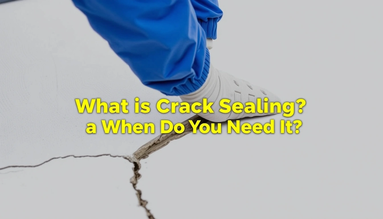 What Is Crack Sealing and When Do You Need It?